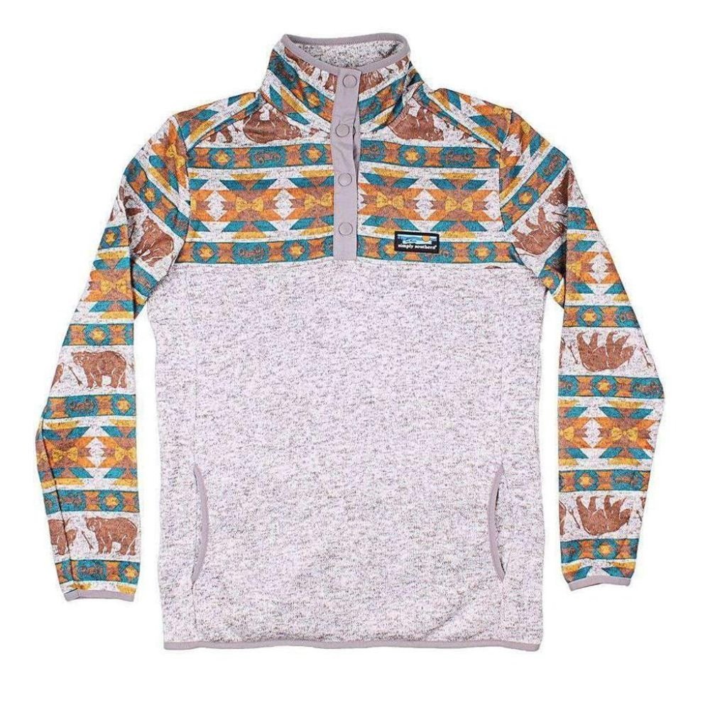 Simply Southern Multicolor Patterned Sweatshirt